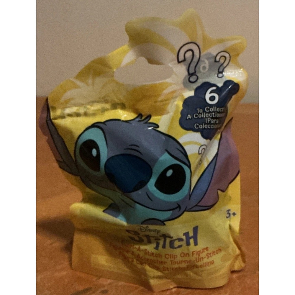 Just Play Disney Stitch Swirl-A-Stitch Clip‎ On Figure, New In Sealed Package